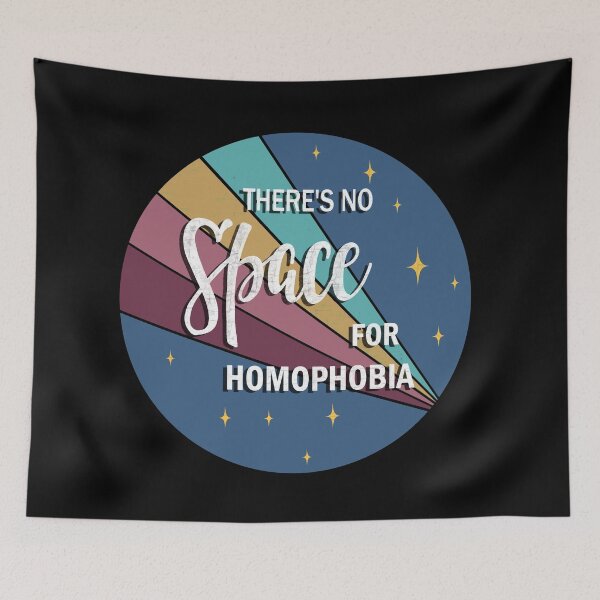 Item preview, Theres no space for homophobia designed and sold by ValentinaHramov.