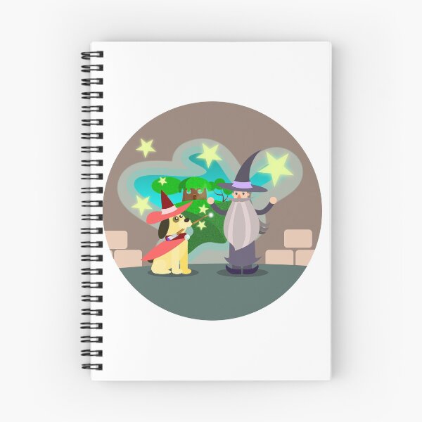 Item preview, The Wizard and the Dog designed and sold by CyclopsDesigns.