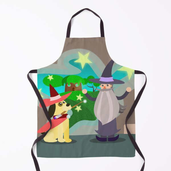 Item preview, The Wizard and the Dog designed and sold by CyclopsDesigns.