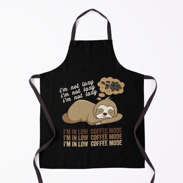 Item preview, I'm not lazy, I'm in low coffee mode, Coffee Charging Battery designed and sold by Happy-PrintZ.
