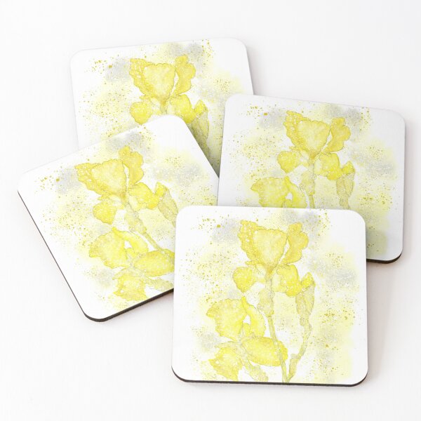 Item preview, Yellow Iris Abstract designed and sold by S-Warner.