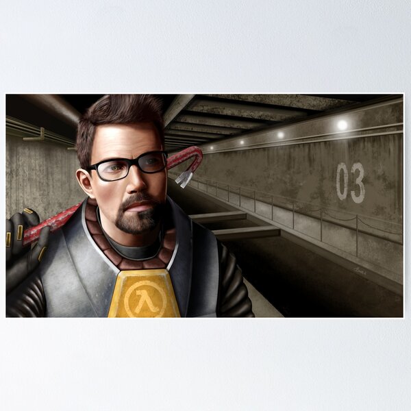 Aperçu de l'œuvre Demi-vie - Gordon Freeman créée et vendue par Johan Brits.