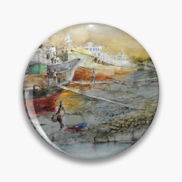 Item preview, Twilight of Nagarbari Ghat designed and sold by Artsbd.