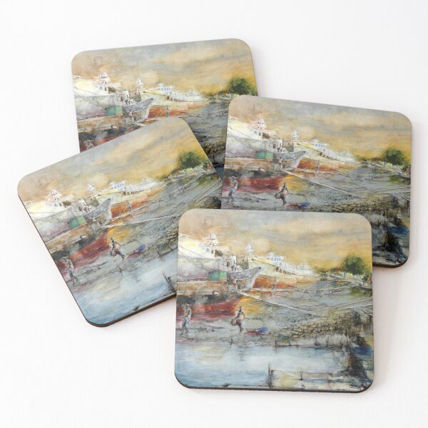 Item preview, Twilight of Nagarbari Ghat designed and sold by Artsbd.