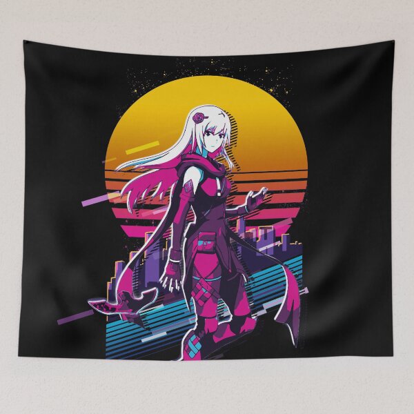 Item preview, Kasane - Scarlet Nexus *80s retro* designed and sold by MyRetroArt.