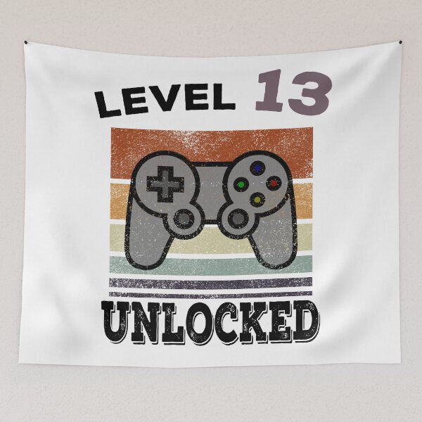 Item preview, Funny 13th Birthday Gaming Vintage Gift designed and sold by BetterLeo.