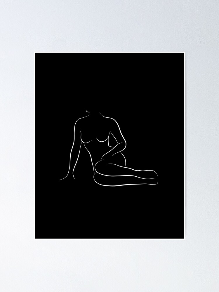 Poster naked woman 