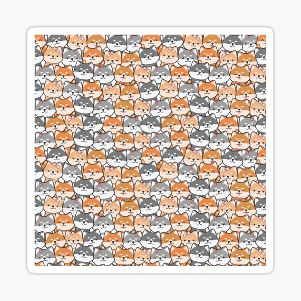Item preview, Shiba Inu Kawaii designed and sold by OtterFactory.
