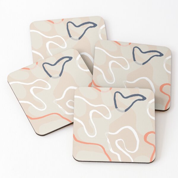 Item preview, Neutral Wavy Pattern designed and sold by AuraDesigner.
