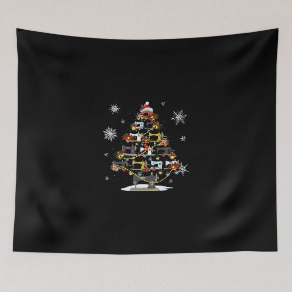 Item preview, Sewing Machines Xmas Tree Lights Quilters Christmas designed and sold by hinettiker.
