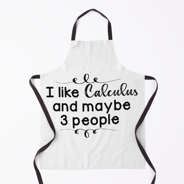Item preview, I like calculus and maybe 3 people - Funny math joke, Birthday gift for math lovers designed and sold by LahcenIqbi.