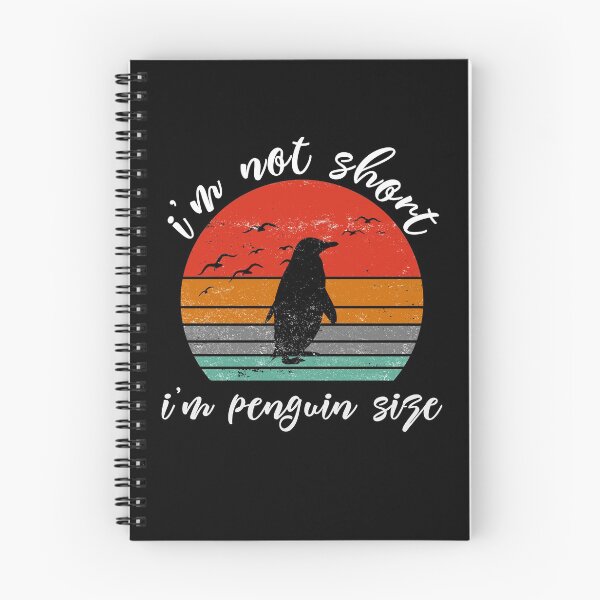 Item preview, I'm Not Short I'm Penguin Size Funny Penguin designed and sold by kimart18.