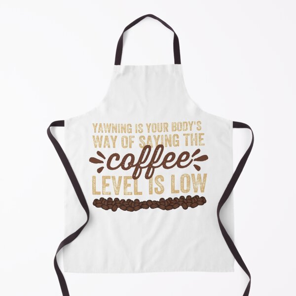 Item preview, Coffee level is low for Coffee lovers designed and sold by Happy-PrintZ.