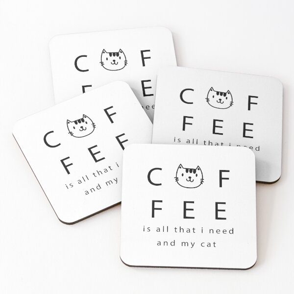 Item preview, Coffee is all that i need and my cat designed and sold by Superarm.