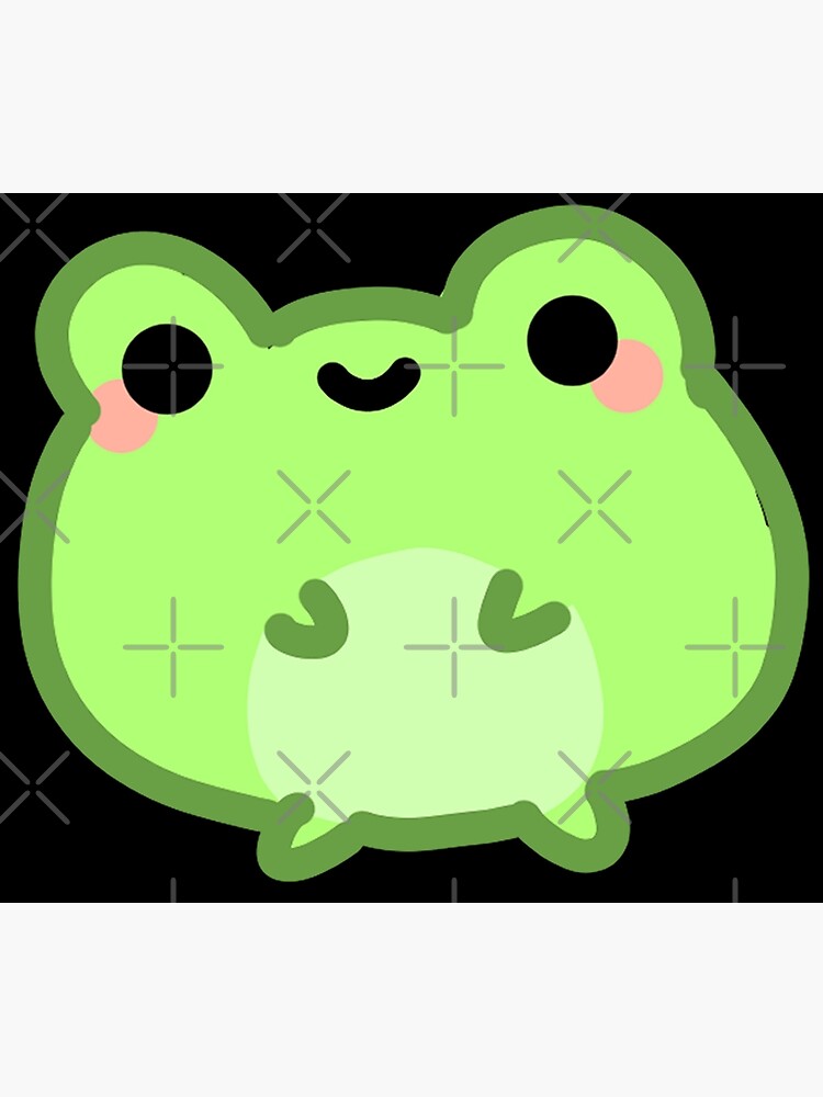 kawaii & happy green frog froggy sitting' Mug