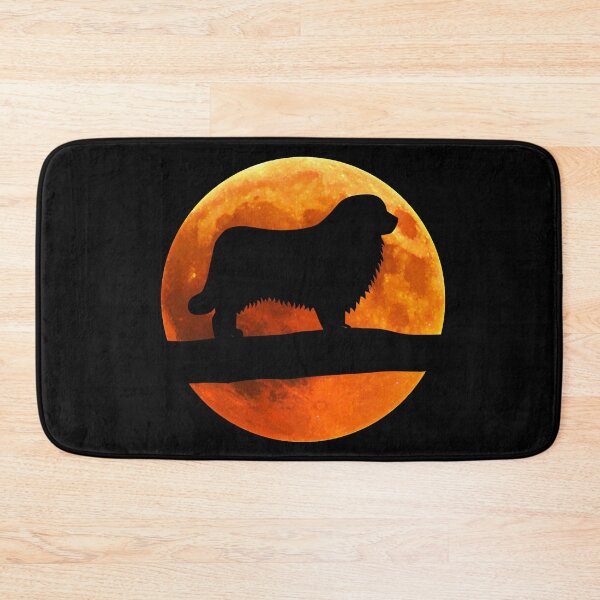 Item preview, Newfoundland Dog Silhouette Moon Newfoundland lover designed and sold by alaechamlal.