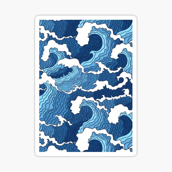 Item preview, Stormy sea designed and sold by 3leggeddogg.