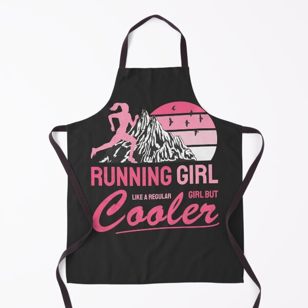 Item preview, Running Girl Like a Regular Girl But Cooler Gift for Women Runners designed and sold by grinta2021.