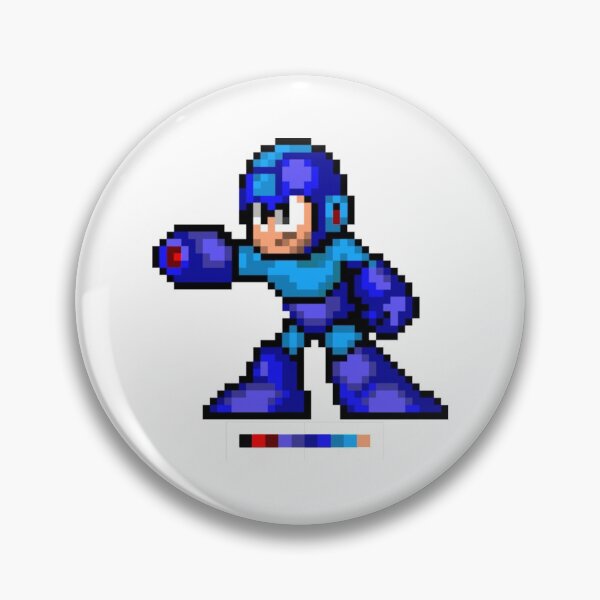 Item preview, Megaman 16-bit Pixel Art designed and sold by Heaps-Dad.