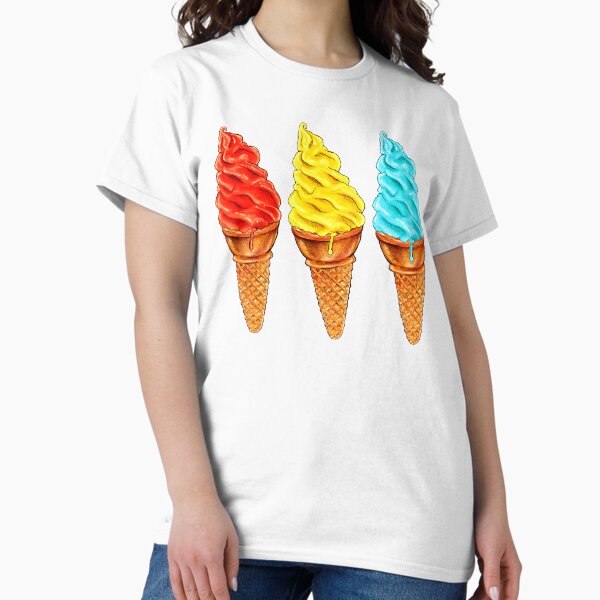 Item preview, Rainbow Ice Cream Pattern designed and sold by Kelly  Gilleran.