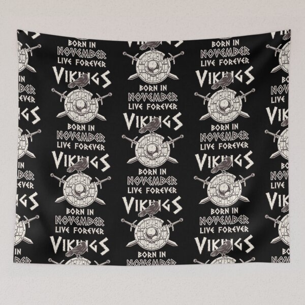 Item preview, Vikings Born In DECEMBER Live Forever designed and sold by anziehend.