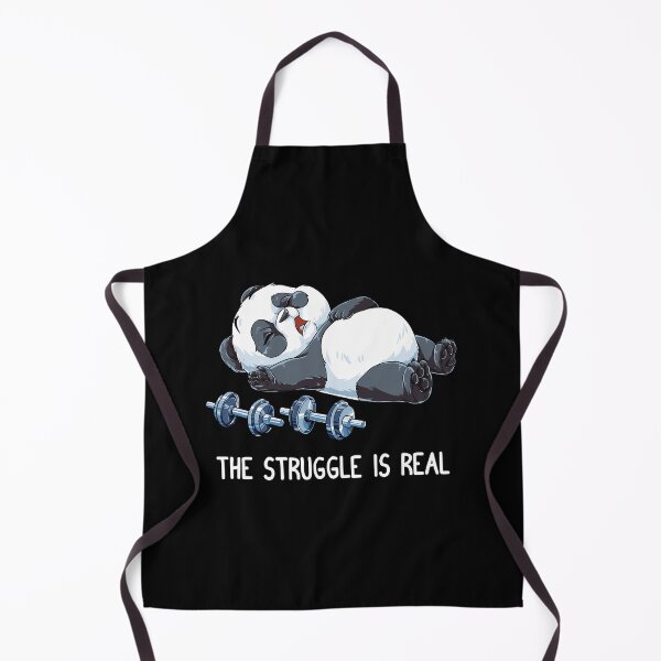 Item preview, Panda The Struggle Is Real Weightlifting Fitness Gym Funny designed and sold by emorestste.