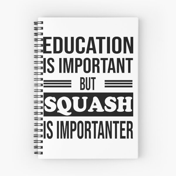 Item preview, SQUASH Is Importanter - Funny SQUASH designed and sold by YukiShop.