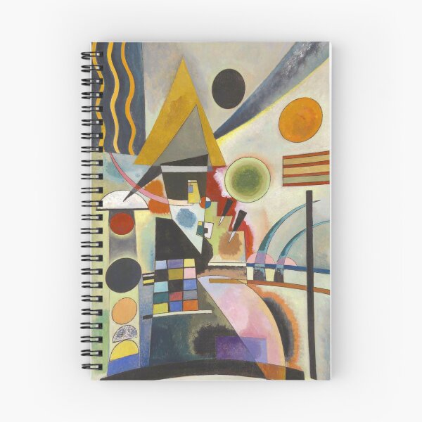 Item preview, Beautiful vintage Vassily Kandinsky abstract painting art designed and sold by Vintage Designs +.