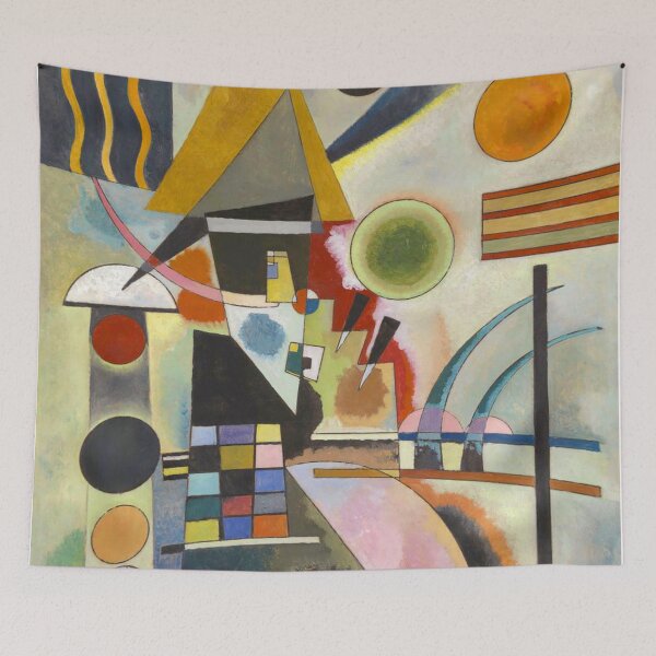 Item preview, Beautiful vintage Vassily Kandinsky abstract painting art designed and sold by Vintage Designs +.