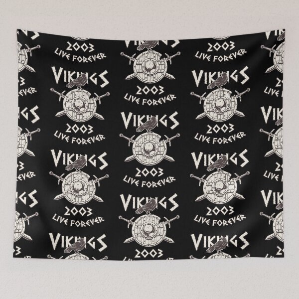 Item preview, Vikings Live Forever 2003 - Norse Birthday designed and sold by anziehend.