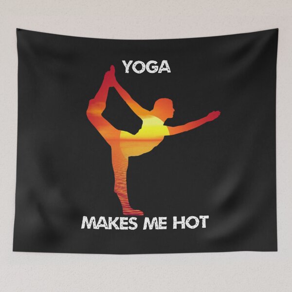 Item preview, Yoga Makes Me Hot designed and sold by TastySpace.