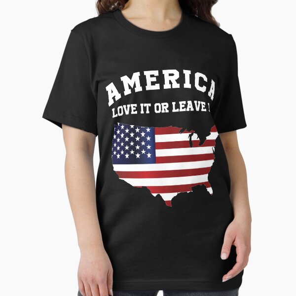 Item preview, America Love It Or Leave It - USA Independence Day July 4th designed and sold by Lenny Stahl.
