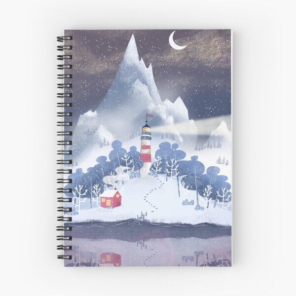 Item preview, Snowy Lighthouse designed and sold by Rachelleum.