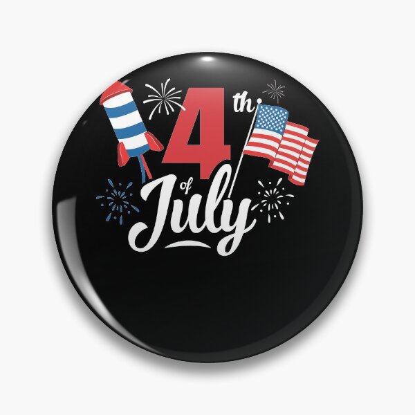 Item preview, 4th July Fireworks & USA Flag America Independence Day designed and sold by Lenny Stahl.