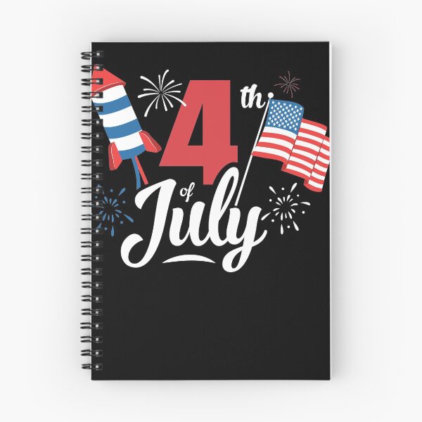 Item preview, 4th July Fireworks & USA Flag America Independence Day designed and sold by Lenny Stahl.