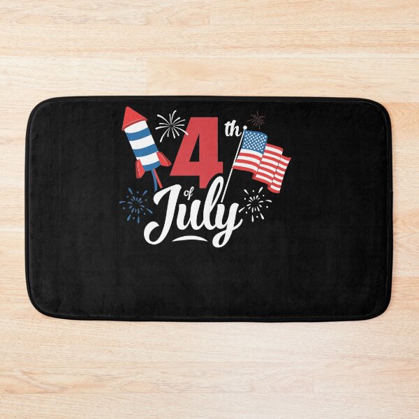 Item preview, 4th July Fireworks & USA Flag America Independence Day designed and sold by Lenny Stahl.