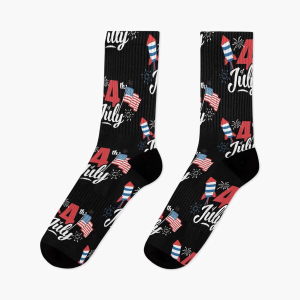 Item preview, 4th July Fireworks & USA Flag America Independence Day designed and sold by Lenny Stahl.
