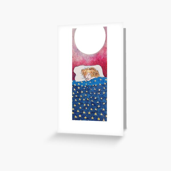 Item preview, The Moon and sleep designed and sold by lygonomic.
