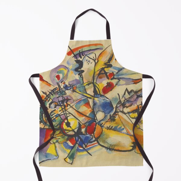 Item preview, Beautiful vintage Vassily Kandinsky abstract painting art designed and sold by Vintage Designs +.