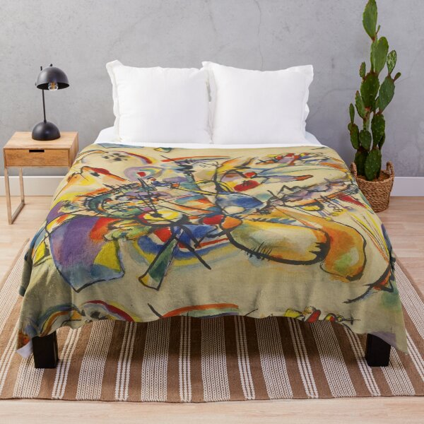 Item preview, Beautiful vintage Vassily Kandinsky abstract painting art designed and sold by Vintage Designs +.