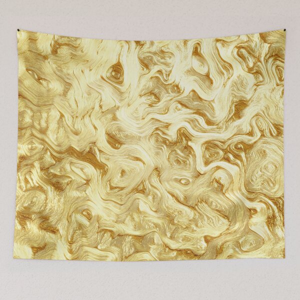 Item preview, Gold marbled  designed and sold by cutecrazytshirt.