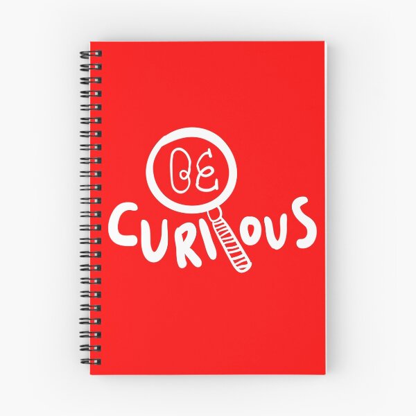 Item preview, Be curious quote lettering designed and sold by nobra.