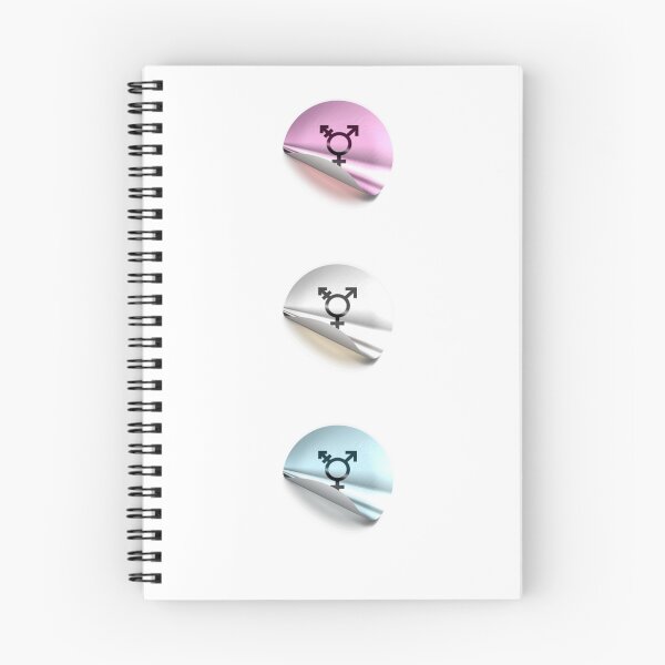 Item preview, Trans* Peeling Stickers designed and sold by nationalpride.