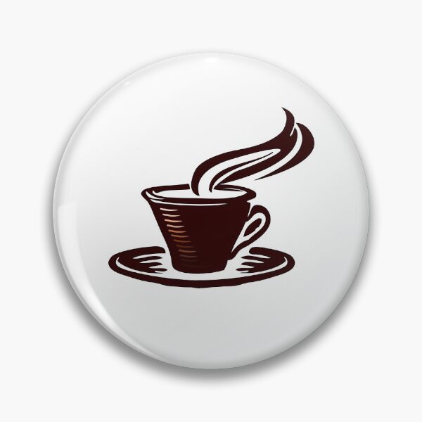 Item preview, Coffee Charging Battery funny energy levels brown coffee cup and saucer with steam designed and sold by Deegital18.