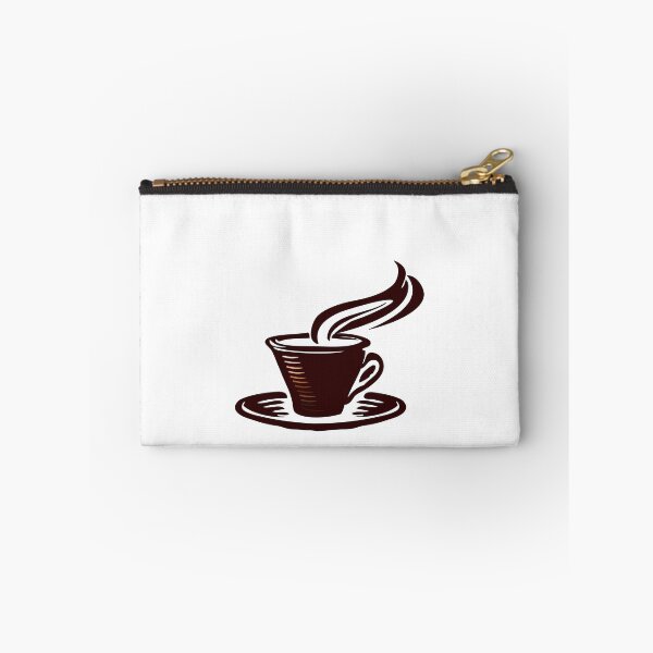 Item preview, Coffee Charging Battery funny energy levels brown coffee cup and saucer with steam designed and sold by Deegital18.