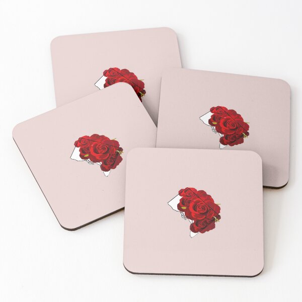 Item preview, Washington D.C. City Outline with American Beauty Rose designed and sold by girljohnny.