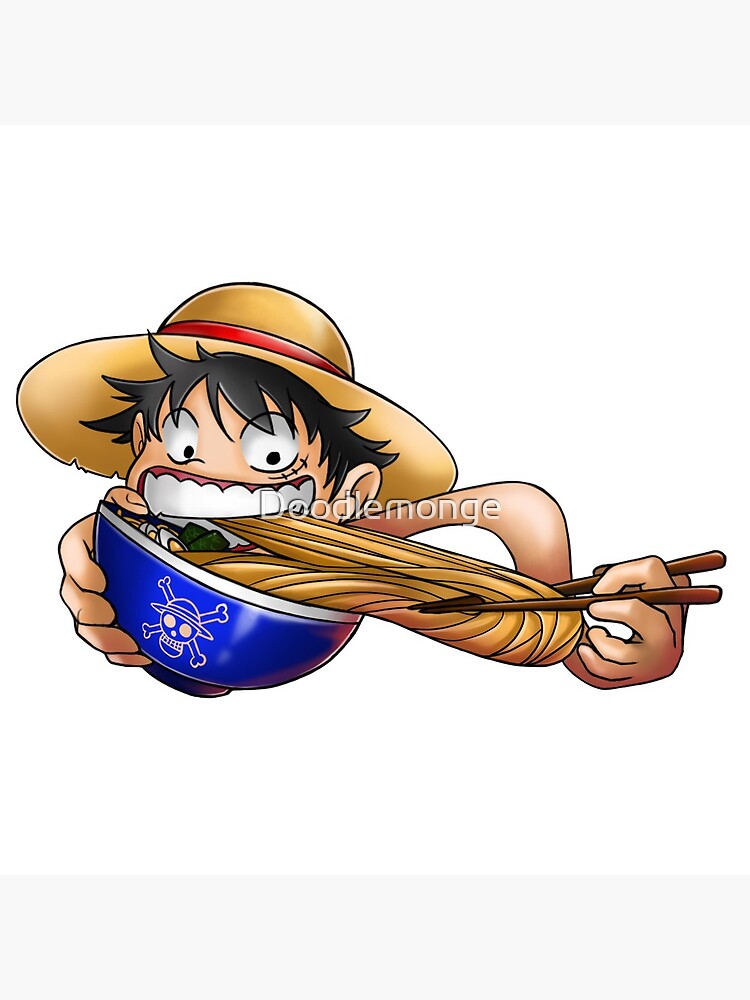 Luffy Strawhat Bowl Ramen Anime 8 Inch HOT