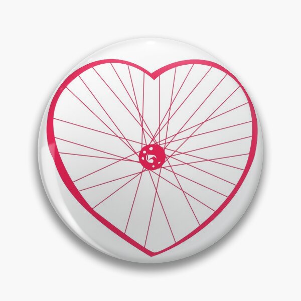 Item preview, Heart shaped bicycle wheel designed and sold by ActuallyDawn.