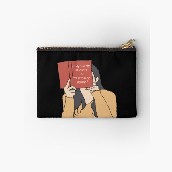 Item preview, Chill- I only need my book and my peace of mind_ Girl reading designed and sold by IMCons.