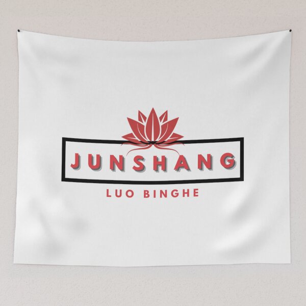 Item preview, Luo Binghe Name Graphic Logo Red Lotus Scum Villain designed and sold by Klee K.